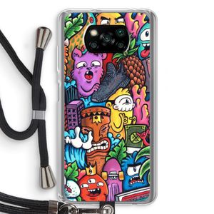 Vexx Mixtape: Xiaomi Poco X3 Pro Transparant Hoesje met koord