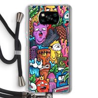 Vexx Mixtape: Xiaomi Poco X3 Pro Transparant Hoesje met koord