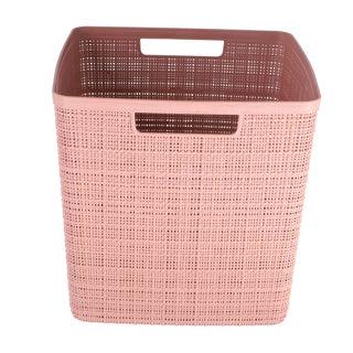 Curver jute opbergmand cube 17l rose dawn