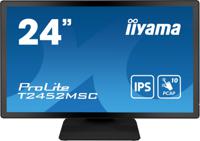 iiyama ProLite T2452MSC-B1 computer monitor 60,5 cm (23.8") 1920 x 1080 Pixels Full HD LCD Touchscreen Multi-gebruiker Zwart - thumbnail
