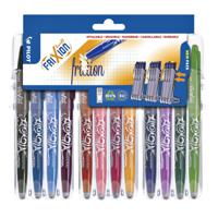 Rollerpen pilot frixion bl-fr7 m set2go 12st ass