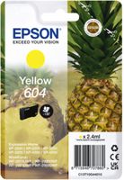 Epson 604 inktcartridge 1 stuk(s) Origineel Normaal rendement Geel - thumbnail
