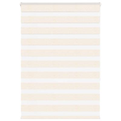 Zebra Blind 105x150cm stofbreedte 100,9cm polyester marmerbeige