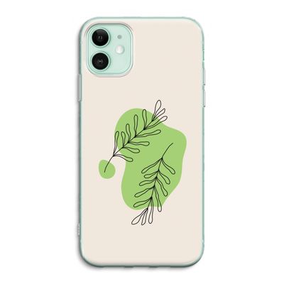 Beleaf in you: iPhone 11 Transparant Hoesje