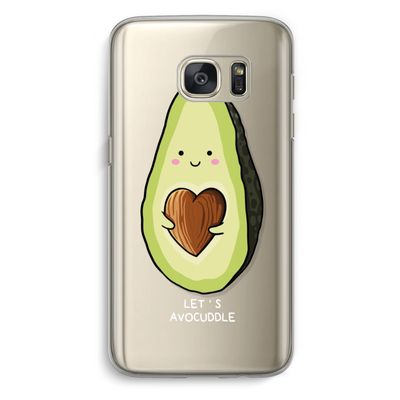 Avocuddle: Samsung Galaxy S7 Transparant Hoesje