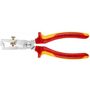 KNIPEX Striptang StriX 13 66 180 VDE striptang Lengte 180mm, met kartelschroef