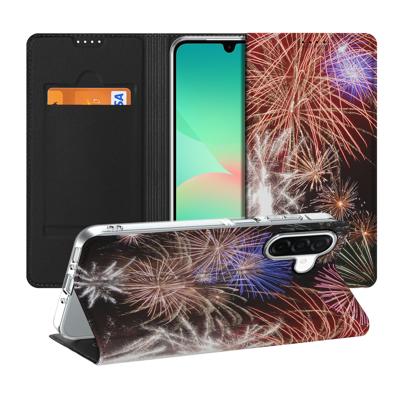 Samsung Galaxy A26 Hippe | Standcase | Vuurwerk