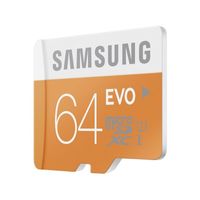 64GB Samsung EVO MicroSD geheugenkaart Class 10 (SD kaart) - thumbnail