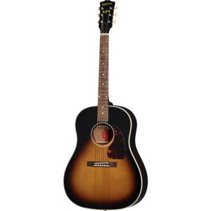 Epiphone 1942 Banner J-45 Vintage Sunburst elektrisch-akoestische westerngitaar met hard case