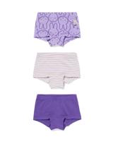 HEMA Nijntje Kinderboxers - 3 Stuks Paars (paars)