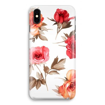 Roosjes: iPhone Xs Volledig Geprint Hoesje