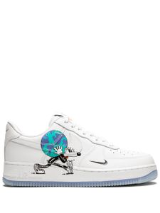 Nike baskets Air Force 1 Flyleather QS - Blanc