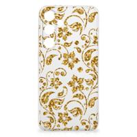 Samsung Galaxy S24 FE | TPU Case | Gouden Bloemen