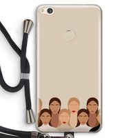 Girls girls girls: Huawei Ascend P8 Lite (2017) Transparant Hoesje met koord