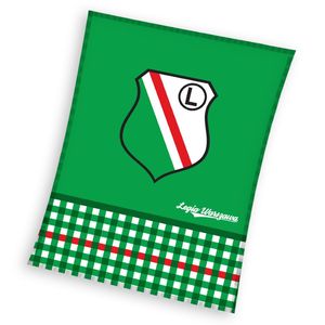 Legia Warszawa Fleece plaid 110 x 150 cm groen