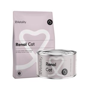 Vetality Renal Cat - 2 kg + 6 x 100 g Renal Cat Wet