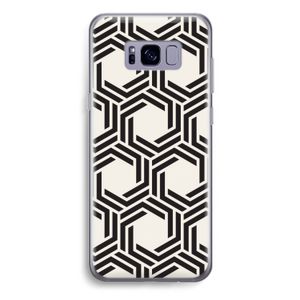 Geometrisch patroon: Samsung Galaxy S8 Plus Transparant Hoesje