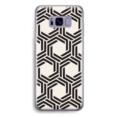 Geometrisch patroon: Samsung Galaxy S8 Plus Transparant Hoesje