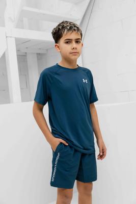 Under Armour Tech 2.0 Zomerset Kids Blauw - Maat 140 - Kleur: Blauw | Soccerfanshop