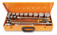 Beta 12 twaalfkant dopsleutels en 4 toeboren in plaatstalen kist 928B/C12 - 009280957