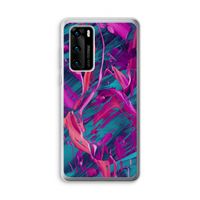Pink Clouds: Huawei P40 Transparant Hoesje