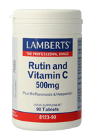 Lamberts Vitamine C 500mg Rutine & Bioflavonoïden Tabletten