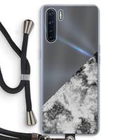 Onweer: Oppo A91 Transparant Hoesje met koord