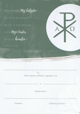 Belijdeniskaart 310 (Kaartspellen)
