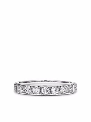 Pragnell bague Antrobus en platine ornée de diamants - Argent