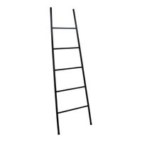 LOFT42 Trap Decoratie Ladder - Metaal - Mat Zwart - 175x50x4 - thumbnail