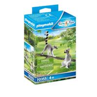 Playmobil - 70355 family fun koppel ringstaartmaki's