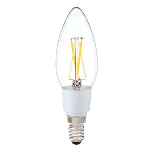 LED E14 - Filament kaarslamp - 3,5W 2700K