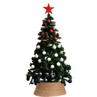 Kunst kerstboom groen 150 cm incl. 111x st kerstballen Holland/Nederland - Kunstkerstboom - thumbnail