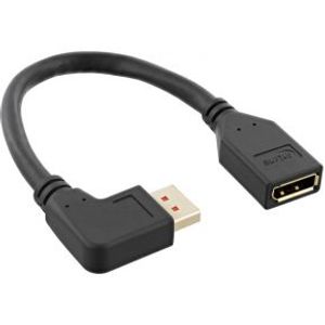 InLine 17159L DisplayPort kabel 0,15 m Zwart