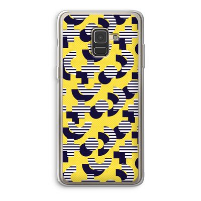 8-bit N°3: Samsung Galaxy A8 (2018) Transparant Hoesje