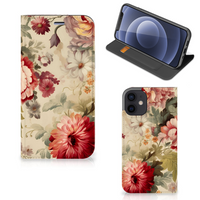 Smart Cover voor iPhone 12 Mini Bloemen