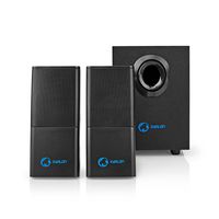 Nedis Gaming Speaker | 2.1 | 3,5 mm Male | 30 W | 1 stuks - GSPR10021BK - GSPR10021BK