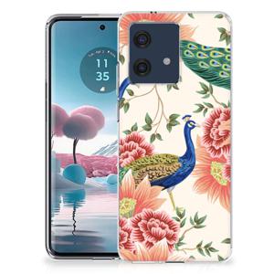 TPU Hoesje voor Motorola Edge 40 Neo Pink Peacock