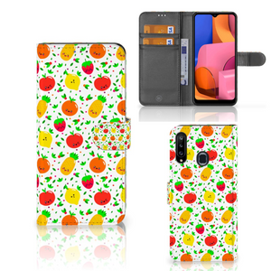 Samsung Galaxy A20s Book Cover Fruits