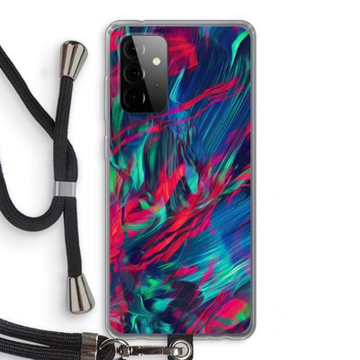 Pilgrims Of The Sea: Samsung Galaxy A72 5G Transparant Hoesje met koord