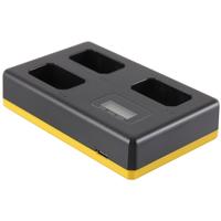 Triple Lader Sony NP-FW50 - Laadt 3 accu's, ook tegelijkertijd