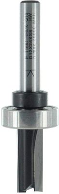ENT Groeffrees HM 10x25x65mm, Met lager op kolf, met vaste kolf 8mm - 7911661