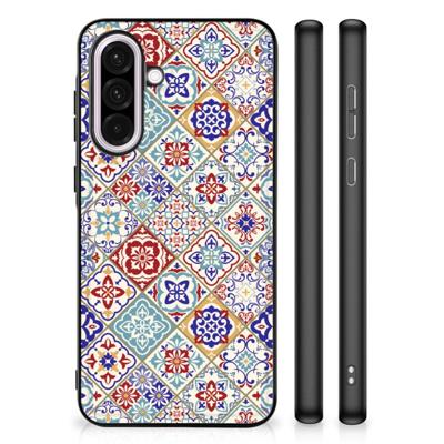 Samsung Galaxy A56 Marmeren Print Telefoonhoesje Tiles Color Samsung Galaxy A56 Marmeren Print Telefoonhoesje Tiles Color