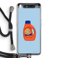 Ultra Sensitive: Samsung Galaxy A80 Transparant Hoesje met koord Ultra Sensitive: Samsung Galaxy A80 Transparant Hoesje met koord