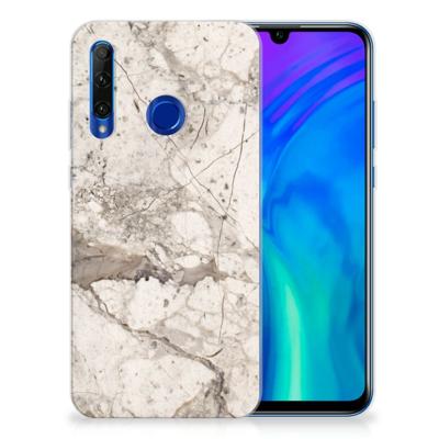 Honor 20 Lite | TPU | Siliconen hoesje | Marmer Beige