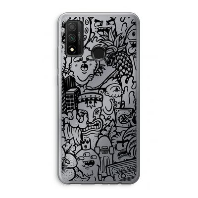 Vexx Black Mixtape: Huawei P Smart (2020) Transparant Hoesje