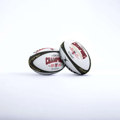 Replica Stade Toulousain Rugby Ball 2025 Championship - GILBERT - Mini Size