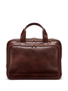 Brunello Cucinelli pochette d'ordinateur Office - Marron