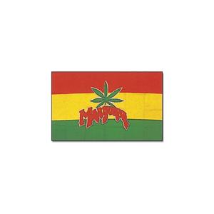 Vlag Marihuana - 90 x 150 cm - wiet vlaggen - rasta