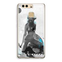 I will not feel a thing: Huawei P9 Transparant Hoesje